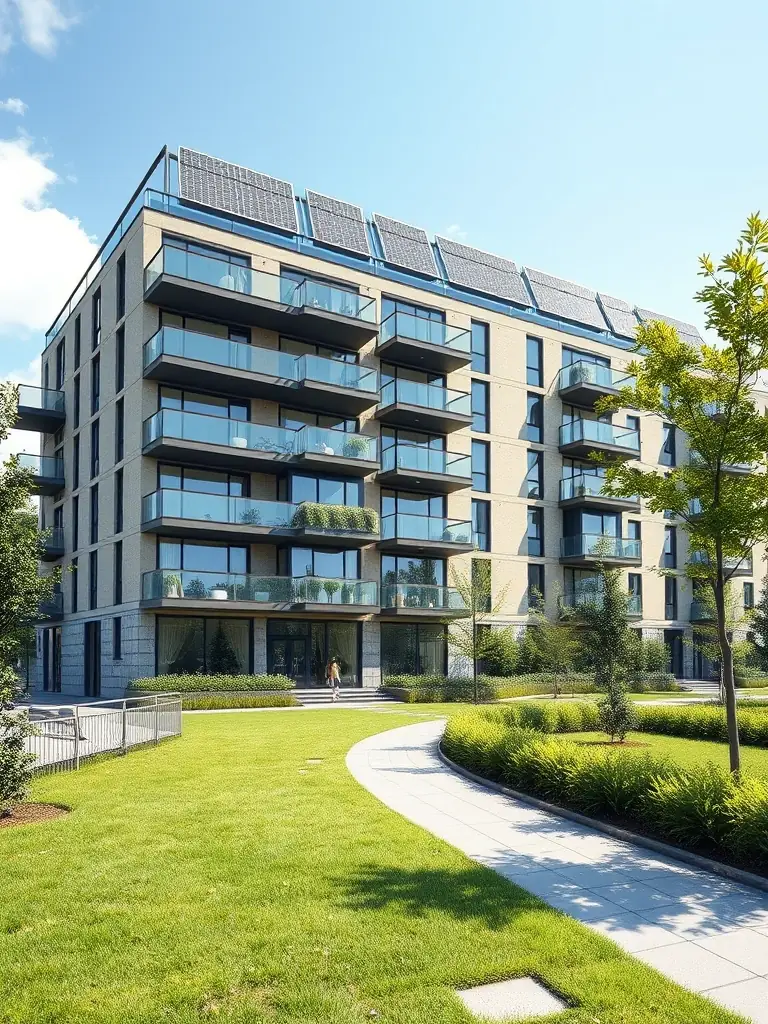 A residential apartment complex with modern amenities, reflecting Dynasty Acquisitions' diversification into multifamily residential properties.
